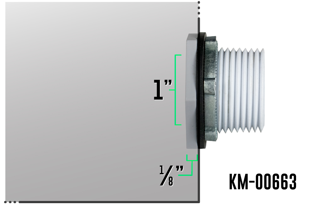 1” Drain Fitting
